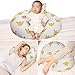 Newborn Nursing Pillow Baby Lounger and Positioner Breastfeeding Pillow by leBeni …