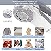 GeMoor Upgrade Rechargeable Lint 6-Blade Shaver & Adjustable Shave Height for Dual Protection Quick & Effective Fabric Shaver Pill Fuzz Remover for Clothes, Sweater, Furniture