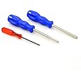 Ninthseason 3.8mm + 4.5mm + Trigram Triwing Security Screwdriver Bit Tool Set for Nintendo NES SNES N64 Game Boy Vintage Games and Consoles