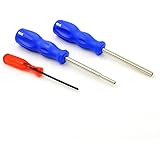 Ninthseason 3.8mm + 4.5mm + Trigram Triwing Security Screwdriver Bit Tool Set for Nintendo NES SNES N64 Game Boy Vintage Game
