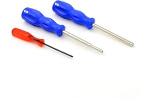 Ninthseason 3.8mm + 4.5mm + Trigram triwing Security Screwdriver Bit Tool Set for Nintendo NES SNES N64 Game Boy Vintage Game