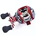Febway 6.3:1 Saltwater/FreshWater Low Profile Baitcasting Fishing Reel Bait Casting Baitcast Caster Magnetic Brake System (right)
