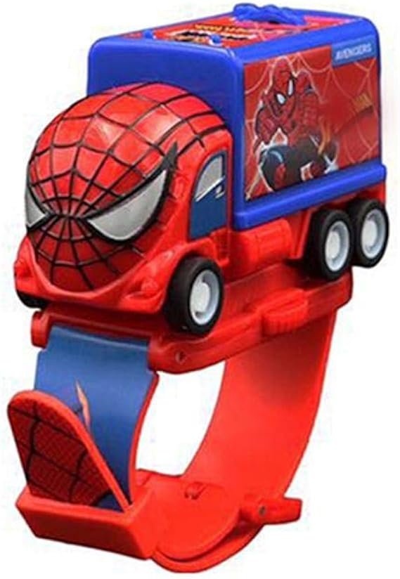 Amazon 腕時計キッズ Hcgs キッズウォッチスパイダーマンズキッズウォッチハルク漫画投影おもちゃ時計女の子ボーイズ誕生日プレゼント ボーイズ腕時計 腕時計 通販