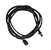 3-Pin Male to Female Fan Power Extension Cable, Sleeved, for Case Fans or Any 12V 3-Pin Device, 72 inches
