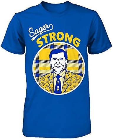 Sager strong shirt (Unisex Royal, 2XL)