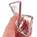 Galaxy S8 Plus Case, Slim Thin Clear Luxury TPU Rose Gold Bumper Case Cover with Built-in Ring Grip Holder for Samsung Galaxy S8 Plus - Rose Gold