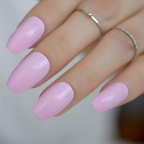 Amazon Co Jp Zyss ネイルステッカー暗棺false爪バレリーナ棺栗マルーン一色でフルカバーイネイルフラットな形状fuax12 ホーム キッチン