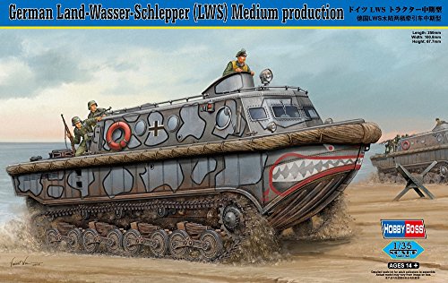 Hobby Boss German Land-Wasser-Schlepper Mid-Production Vehicle Model Building Kit