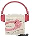 Wired Kids Headphones with Microphone and share port, Foldable Lightweight Adjustable Stereo Headset for Cellphones Smartphones iPhone iPod Laptop Computer and More by Termichy (Red)