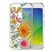 Google Pixel XL Case, Nuomaofly [Creative Scratch Resistant] Ultra Slim Soft TPU Bumper + Hard Clear Print Back Cover [Crystal Clear] Hybrid Case for Google Pixel XL (Flower)