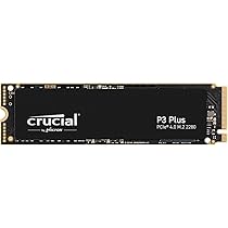 Amazon.com: Crucial P3 Plus 2TB PCIe Gen4 3D NAND NVMe M.2 SSD, up  