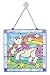 Stained Glass Made Easy Bundle - Rainbow & Hearts Ornaments & Unicorn