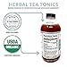 TEAONIC I Love My Brain, Herbal Tea Tonic With Lemongrass And Ginger Root, USDA-Certified Organic Tea, Caffeine-Free, 12 Bottles, Each Weighing 8 Fl Oz