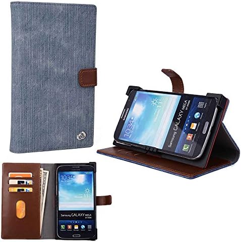QiKU Q Terra Smart Phone Protective Carrying Cover Case with card holders "Denim Series"