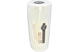 MULMEHË Butcher Paper Roll, 18" Width x 1000ft, 40 lb. Basis Weight, White, 1 Roll, Food Grade Wrapping Paper, Craft Paper, Made in USA