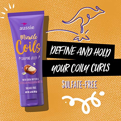 Aussie Miracle Coils Collection, Shampoo, Conditioner, Shaping Jelly