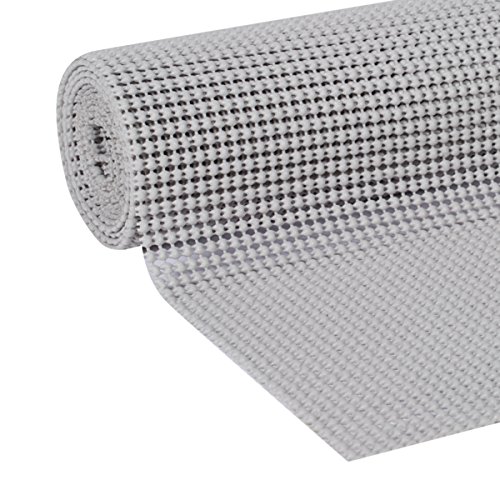 Duck Select Grip Easy Liner Shelf Liner 20" Wide Kitchen Pack, 6-Rolls, Each 6' Length, Grey - Thumbnail 2