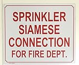 Sprinkler Siamese Connection For Fire Department