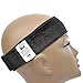 GEX Beauty Flexible Velvet Wig Grip Wig Band Scarf Head Hair Band Adjustable Fastern(Black)