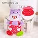 TUMAMA Newborn Baby Toys, Soft Cute Plush Stuffed Animal Rattles for 0, 3, 6, 9, 12 Months Newborn and Infant Development Hand Grip 4 PCS,Easter Gifts