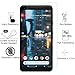 Wooopa sd094 Glass Screen Protector for Google Pixel 2 XL, 9H Hardness 2.5D No Bubbles Oil and Scratch Coating Touch Clear Pixel 2 XL Tempered Glass for Google Pixel 2 XL - 2 Piece