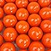 Orange Gumballs - 2 Pound Bags - Large - One Inch in Diameter - About 120 Gumballs Per Bag - Free 