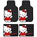 Plasticolor Hello Kitty Sanrio Waving Front & Rear Car Truck SUV Seat Rubber Floor Mats by Plasticolor