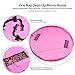 Children's Play Mat and Toys Storage Bag - 60 inch Kids Playbag Toys Organizer Quick Pouch. Great for Storing Medium and Large Size Toy, Portable, Sturdy-Pink