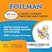 Foilman Twisting Wax Paper (300 Pack) – Best for Wrapping Homemade Candies, Taffy, Chocolate - Fold Easily & Holds The Twist Shape - Biodegradable (Opaque, 4.5” X 5.5”)