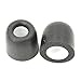 misodiko 5.5mm Replacement Memory Foam In-Ear Earbud Tips compatible for BlueBuds X, X2, X3 and Freedom F5 Bluetooth Headphones with Sports Ear Hooks - M550 (3-Pairs, Black, Small)