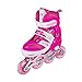 Tuko Adjustable Inline Skates for Girls Gift Birthday Christmas