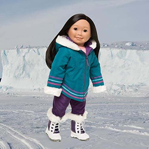 Maplelea Aputi Parka - Traditional Inuit Parka, Snow Pants and Boots for 18 Inch Doll