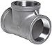 Stainless Steel 304 Cast Pipe Fitting, Tee, MSS SP-114, 1/4