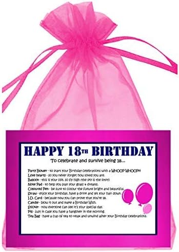 18th birthday survival kit girl