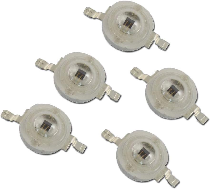Nagulagu 5pcs 1W 3W High Power led IR 770-780NM led diode Light Beads