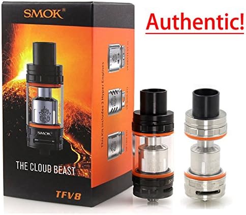 SM=OK ŢFṼ8 Cloud BEÅST ŢÅNK with V8 Ṽ8T8 Ćoils BLACK / SILVER