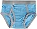 Trimfit Boys' Tagless Briefs, Blue/Grey, Small