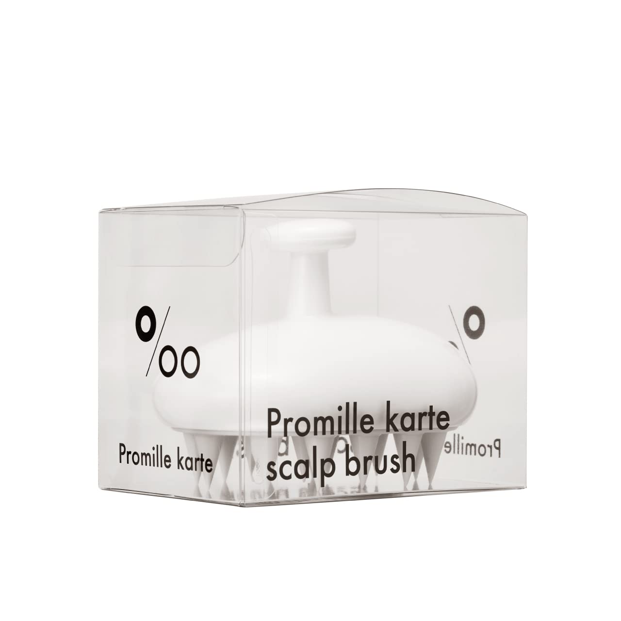 【美容室専売品】Promilleプロミルカルテ スカルプブラシ 頭皮マッサージ 頭皮ブラシ シャンプーブラシ ソフトシリコン製商品画像