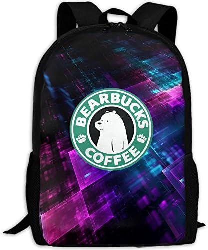 We-Bare-Bears Unisex Stylish Fashion Backpack College School Hiking Gym Bag Backpack