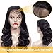 13x4 Lace Front Wigs Human Hair Pre Plucked with Baby Hair,150% Density Brazilian Body Wave Human Hair Lace Front Wigs For Black Women(10 Inch)