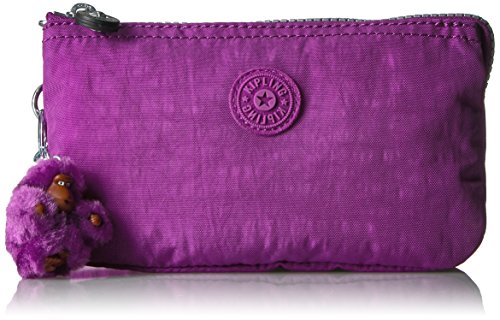Kipling Creativity Large Pouch, Purple Garden