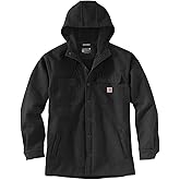 Carhartt Men's Rain Defender Relaxed Fit Heavyweight Hooded Shirt Jac