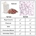 HomeDo 12Pack Cedar Sachet Bags, Natural Red Cedar Chips Sachets for Closets and Drawers, Clothes Storage Protector (12, Cedar Bags)