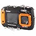 Knox Gear Dual-Screen 20MP Rugged Underwater Digital Camera with Video (Orange)