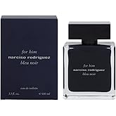 Narciso Rodriguez Him Bleu Noir Eau de Toilette Spray for Men, 3.3 Ounce