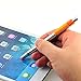 Stylus Pens for Touch Screens, Cambond 2-in-1 Ballpoint Pens and Stylus for iPad, iPhone, Samsung, Tablet, Galaxy Note 8, and Other Touch Screens Devices (Orange/Green/Blue/Red/Black) (5 Pack)