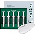 ClearDea Mucin Collagen Cream Ampoule for face – Collagen-Powered Hydrating & Firming Skincare, Non-Greasy, Revitalizing Serum Glass Skin Korean Beauty for All Skin Types, 4ml x 5