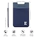 Cell Phone Credit Card Holder Stick On Wallet Case w/ RFID Blocking (Ocean)