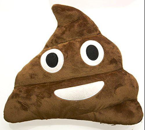 Hig qualty 16' emoji Pillows (Poop)