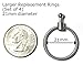 Sensi Patented Keyholder Large Replacement Rings Set of 4 Rings